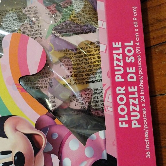 Kids - Disney Minnie mouse 46 piece jumbo floor puzzle age 4+ - Picture 3 of 3